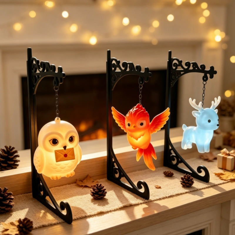 Hanging Animal Bookend LED Lamp