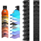 10-Layer Wall Mount Cap Storage Rack