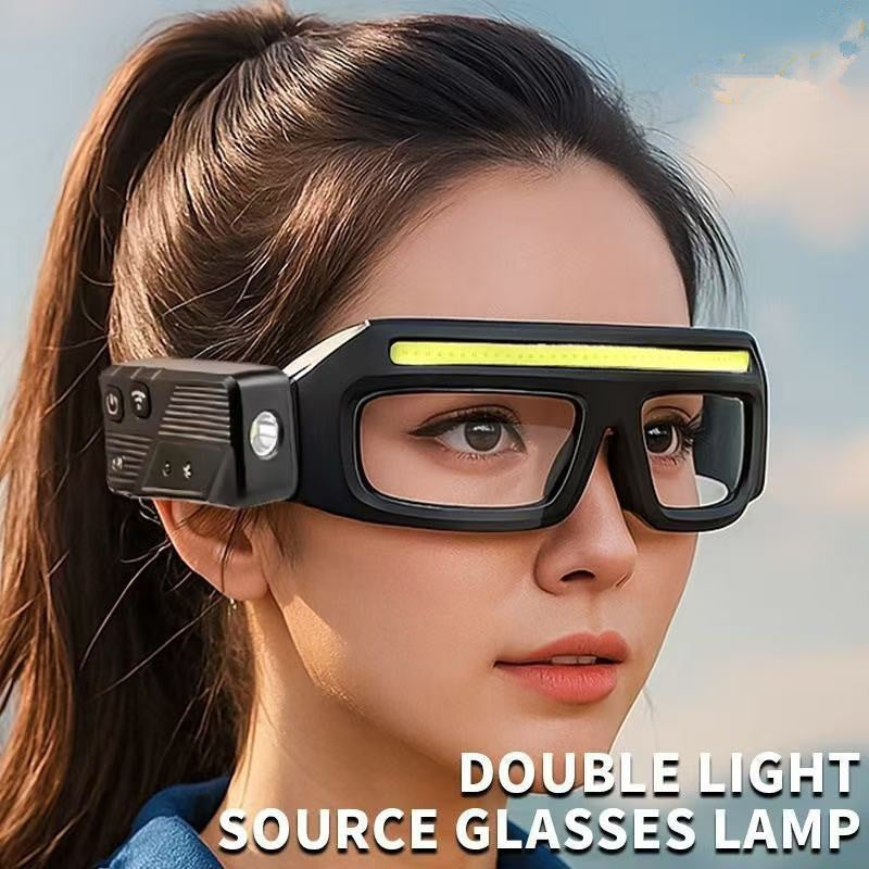 🔦 Motion Sensor LED Work Light Glasses