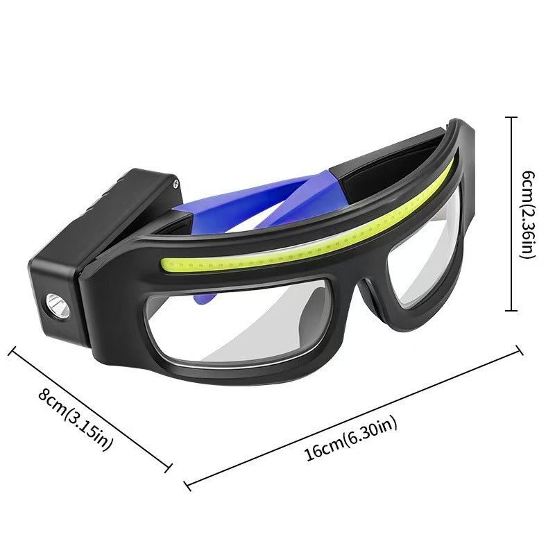 🔦 Motion Sensor LED Work Light Glasses