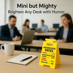 Funny Office Mini Desk Sign Set
