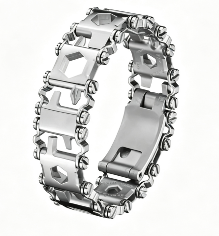 29-in-1 Stainless Steel Multitool Bracelet