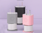 Silicone Charger Cable Winder Case for  Adapters