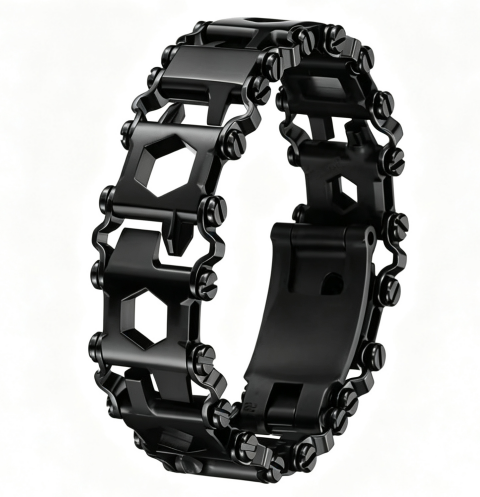 29-in-1 Stainless Steel Multitool Bracelet