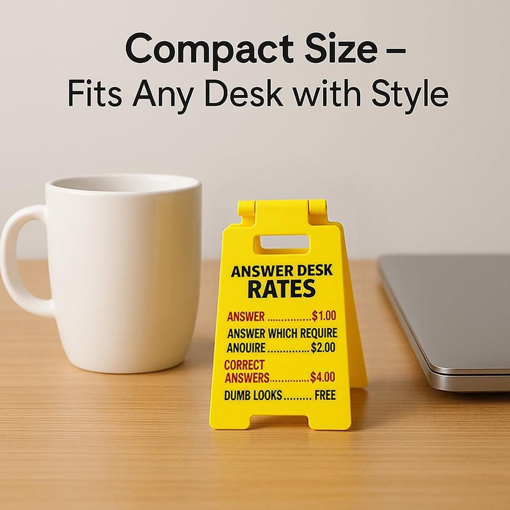 Funny Office Mini Desk Sign Set