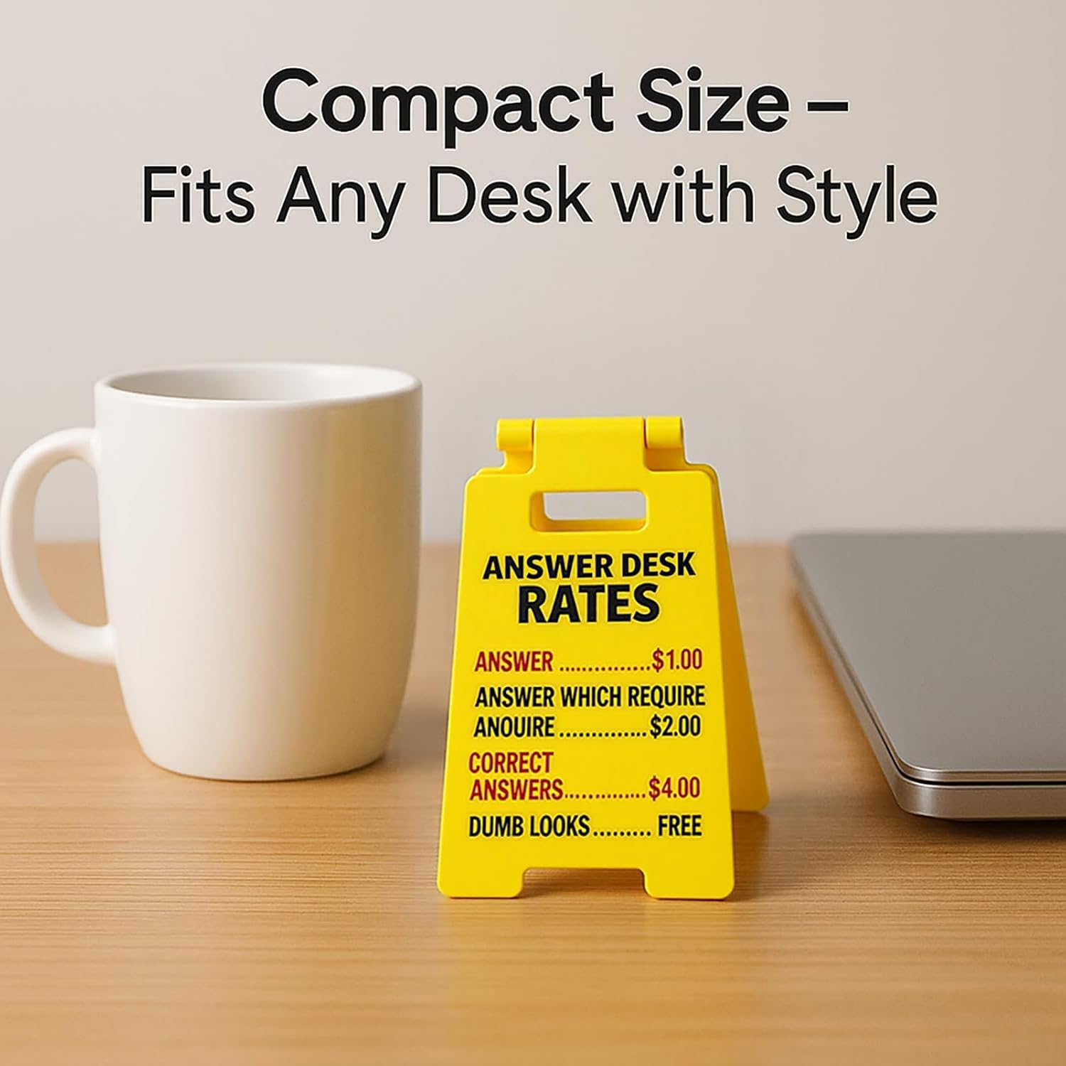 Funny Office Mini Desk Sign Set