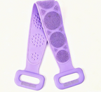 Double-Sided Silicone Back Scrubber Bath Strap