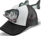 Bass Fish Novelty Fishing Hat