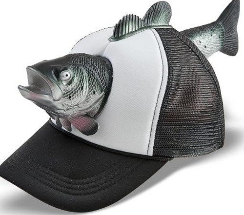 Bass Fish Novelty Fishing Hat