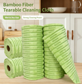 Tear-off Bamboo Fiber Kitchen Cleaning Cloth Roll