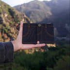 Mini Denim Jeans Card Wallet